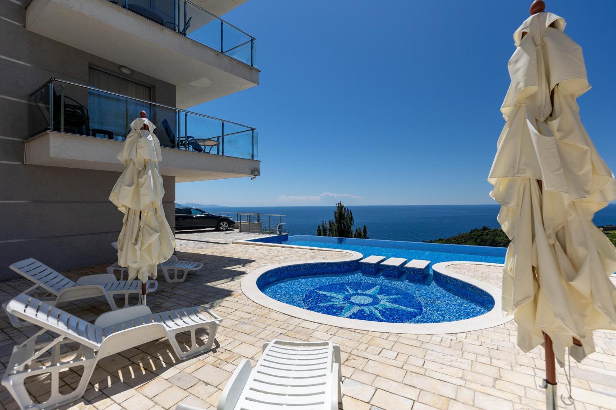 Altezza Premium Tophill Best View And Pool Budva Dış mekan fotoğraf